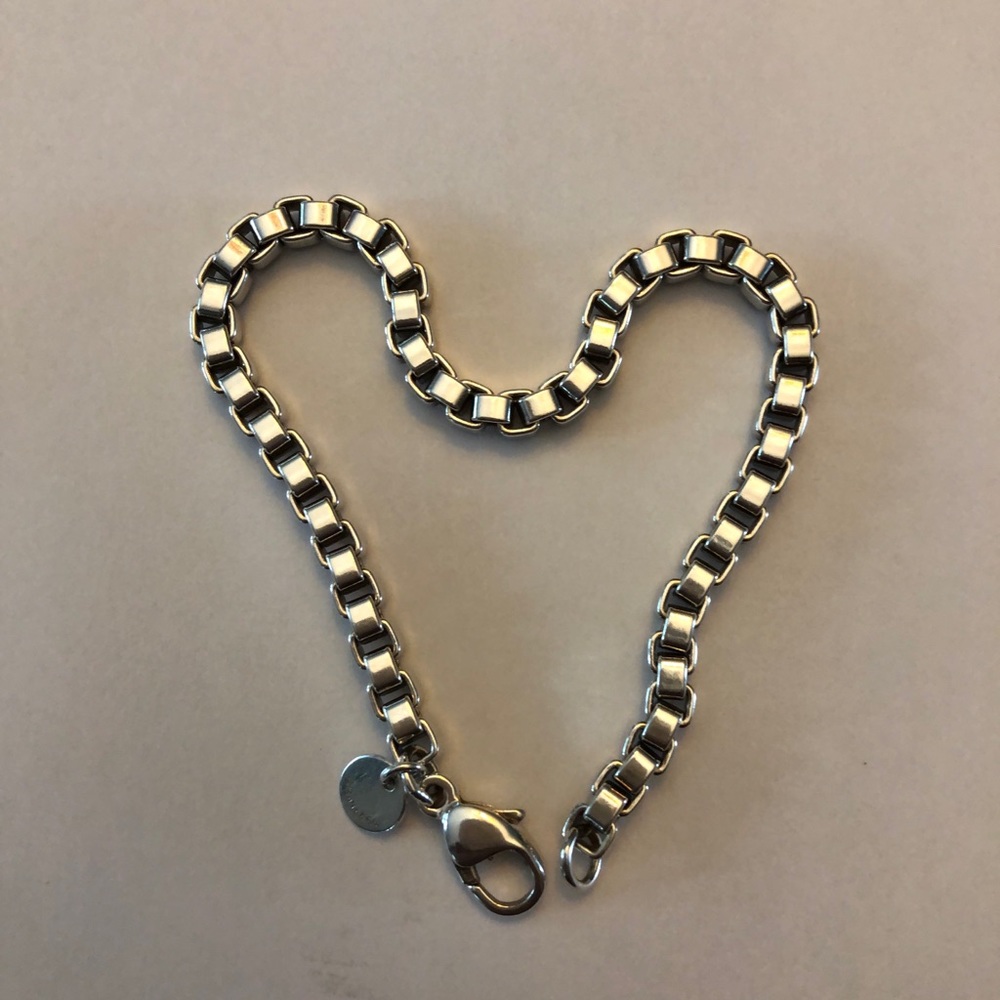 Tiffany Venetian link SS bracelet